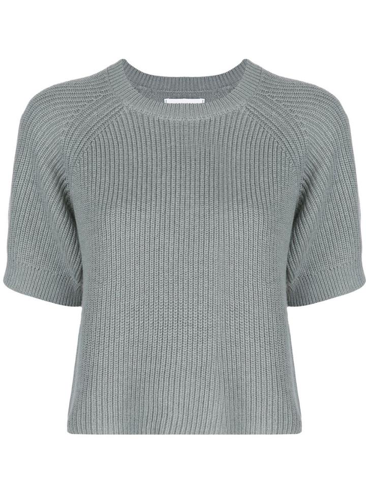 Apiece Apart Ribbed Knit Jumper - Blue