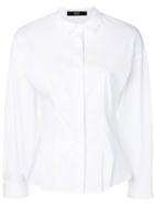 Steffen Schraut Pleated Detail Shirt - 01 White