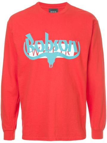 Wheir Bobson Logo Sweatshirt - Red