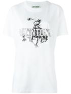 Off-white 'downtown' T-shirt, Women's, Size: Xs, White, Cotton