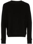 The Elder Statesman Redwoods Rear Print Cashmere Jumper - Black