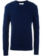 Ami Alexandre Mattiussi Ribbed Knitted Sweater
