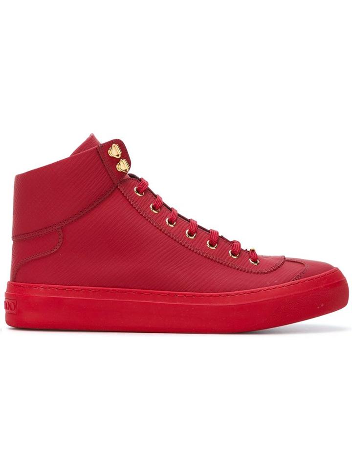 Jimmy Choo 'argyle' Hi-top Sneakers