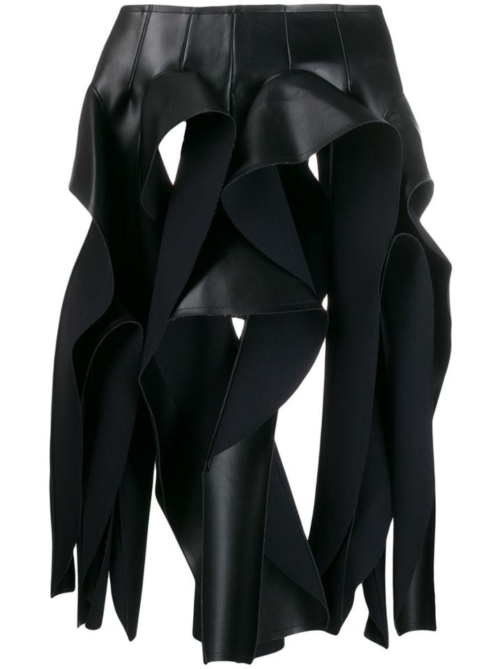 Comme Des Garçons Oversized Ruffle Skirt - Black