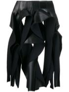 Comme Des Garçons Oversized Ruffle Skirt - Black