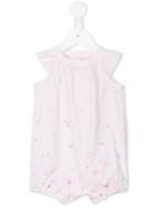 Tartine Et Chocolat - Floral Romper - Kids - Cotton - 6 Mth, Pink/purple