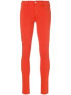 J Brand Slim-fit Trousers - Yellow & Orange