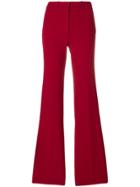 Theory Wide-leg Trousers - Red