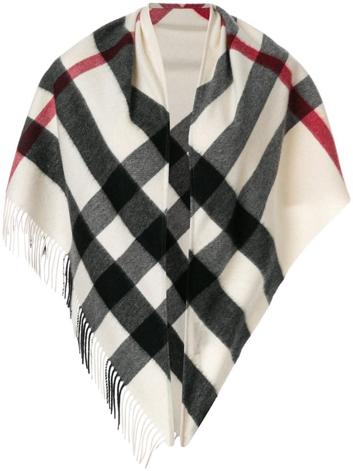 Burberry Check Bandana - Black
