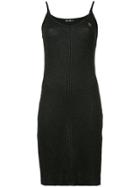 Hysteric Glamour Metallic Slip Dress - Black