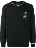 Fred Perry X Art Comes First Logo Patch Sweater - Black