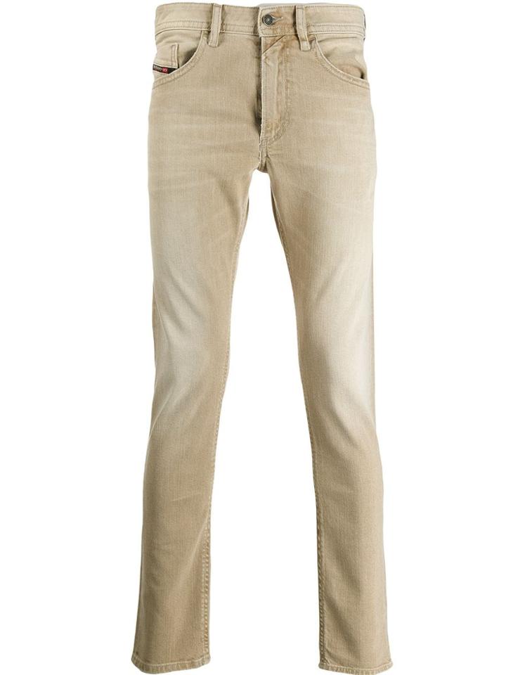 Diesel Thommer Skinny-fit Jeans - Neutrals