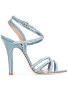 Red Valentino Strappy Heeled Sandals - Blue
