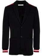 Givenchy Felpa Jacket With Contrasted Bands - Black