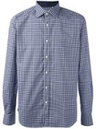 Xacus Plaid Shirt, Men's, Size: 39, Blue, Cotton