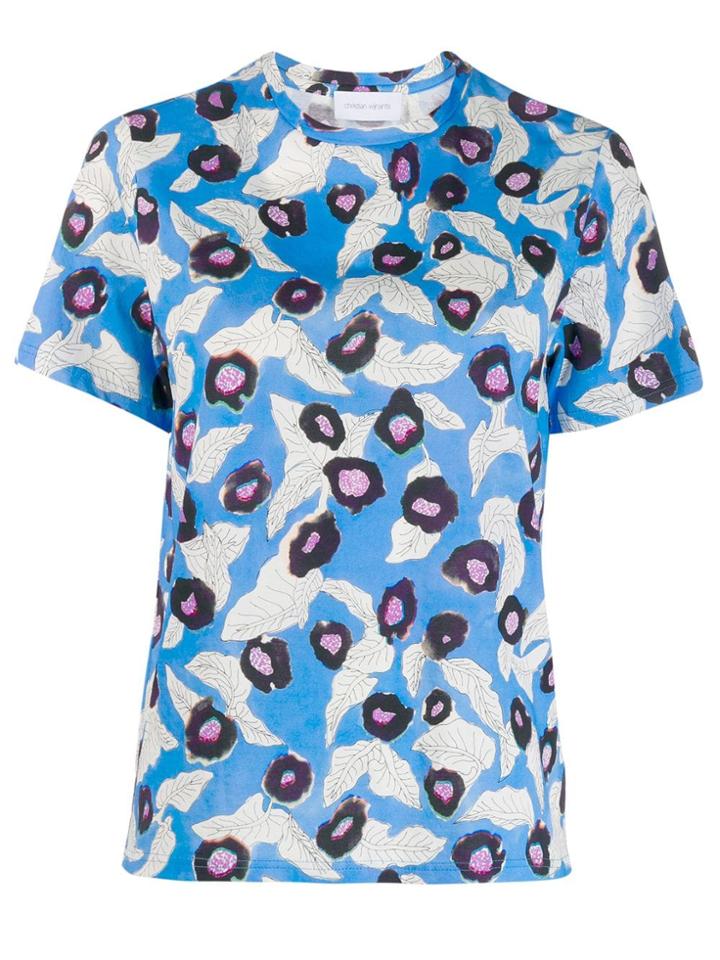 Christian Wijnants Printed T-shirt - Blue