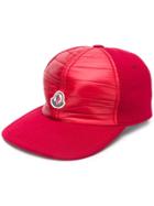 Moncler Logo Hat - Red