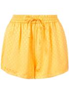 Onia Silky Dots Aleen Shorts - Orange