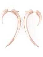 Shaun Leane 'signature Tusk' Earrings, Metallic