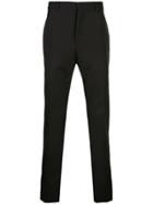 Fendi Side Ff Stripe Tailored Trousers - Black