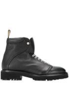 Doucal's Lace-up Ankle Boots - Black