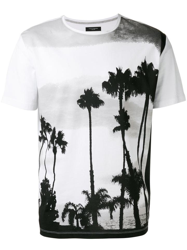 Paolo Pecora - Graphic T-shirt - Men - Cotton - M, White, Cotton