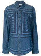 Saint Laurent Vintage Print Shirt - Blue