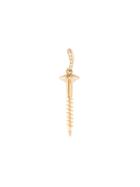 Aurelie Bidermann 'screw' Diamond Pendant - Metallic
