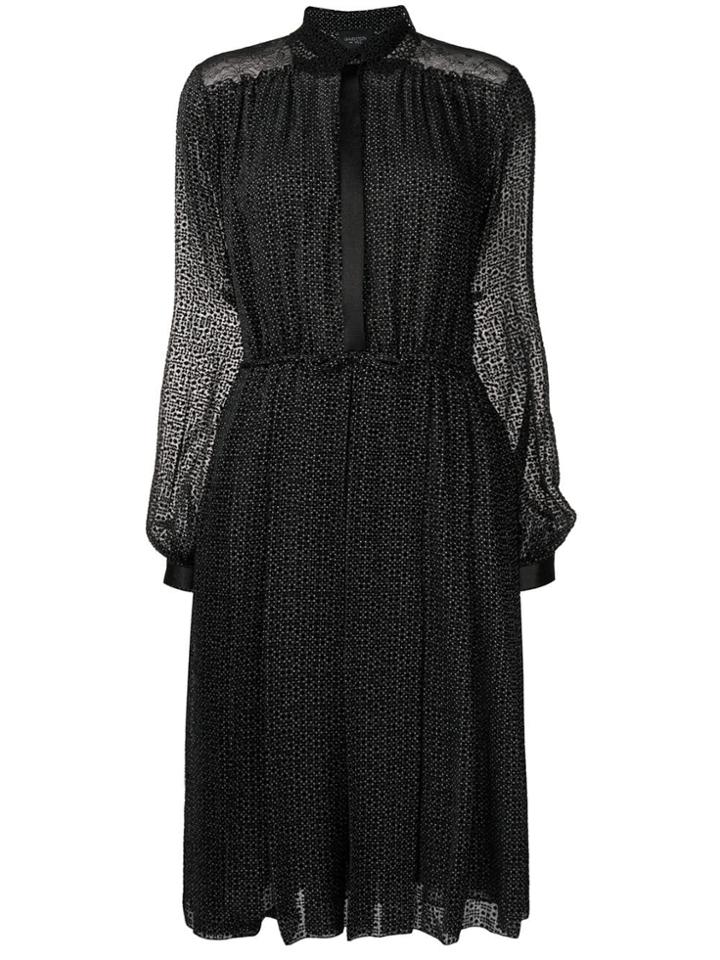 Giambattista Valli Printed Shirt Dress - Black