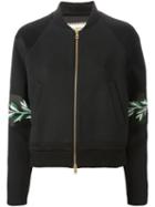 Fausto Puglisi Back Print Zip Jacket