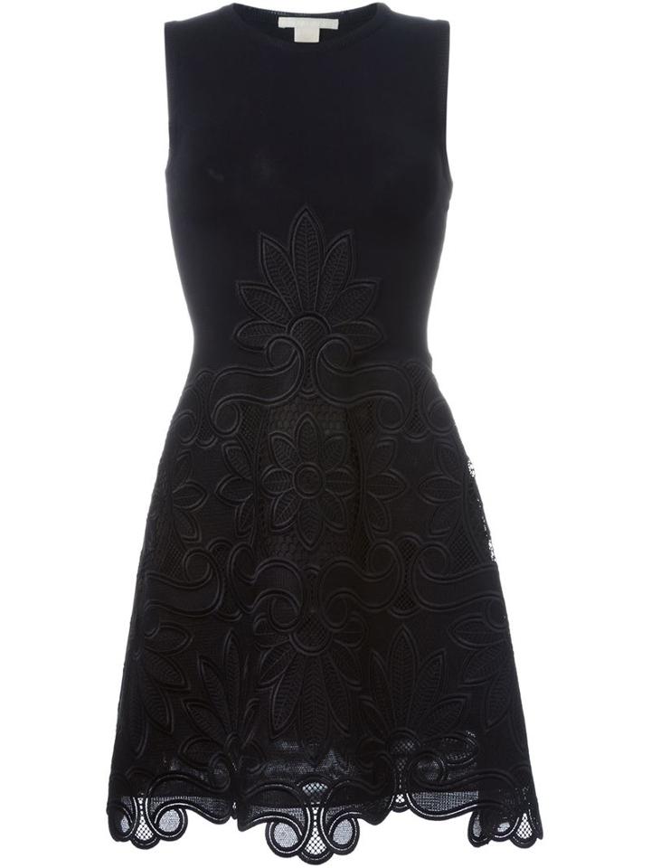Antonio Berardi Appliqué Flared Dress