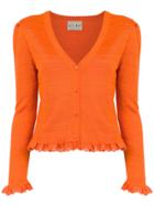 Andrea Bogosian Knit Cardigan - Yellow & Orange