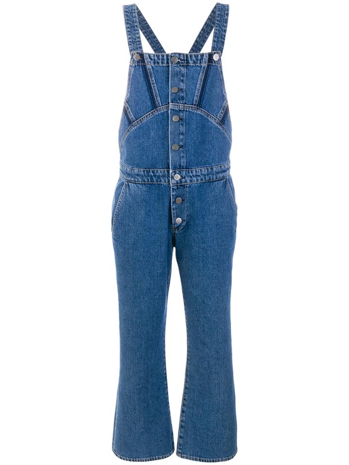 Mih Jeans Tribe Dungarees - Blue