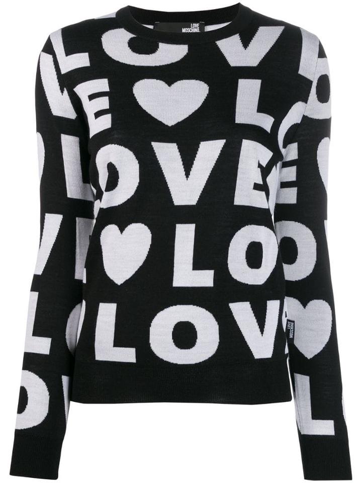 Love Moschino Love Jumper - Black