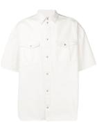 Tom Wood Oversized Short-sleeved Shirt - White