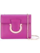Salvatore Ferragamo Thalia Shoulder Bag - Pink & Purple