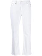 Dondup Cropped Leg Jeans - White