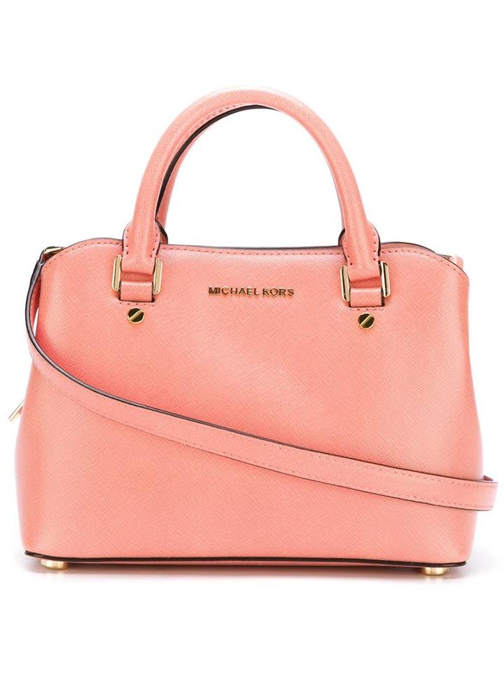 Michael Michael Kors Small 'savannah' Tote, Women's, Yellow/orange