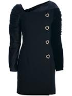 Versace Pre-owned Structured Buttoned Dress - Black