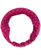 Missoni Knitted Patterned Headband - Pink & Purple