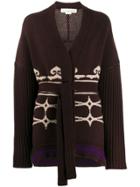 Golden Goose Nanten Belted Cardigan - Brown