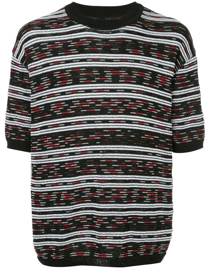 Coohem Border Summer Knit Sweater - Multicolour
