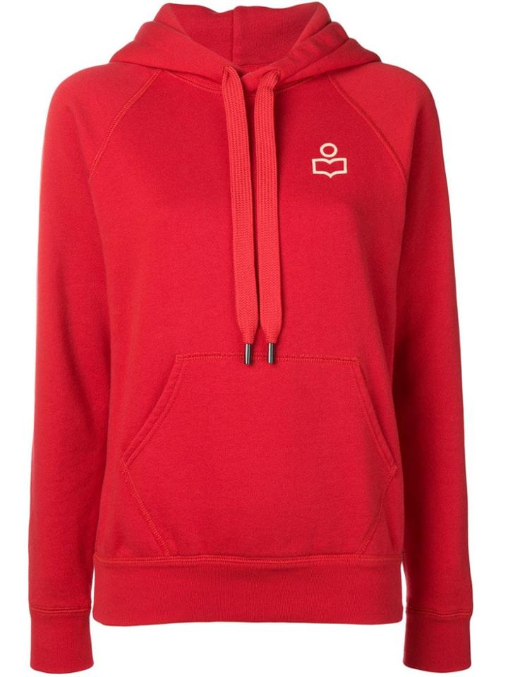 Isabel Marant Étoile Classic Brand Hoodie - Red