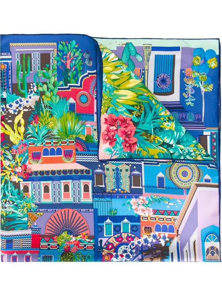 Salvatore Ferragamo City Print Scarf