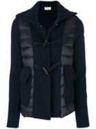 Moncler Contrast Fitted Jacket - Blue