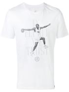 Nike - Basketball Print T-shirt - Men - Cotton - L, White, Cotton