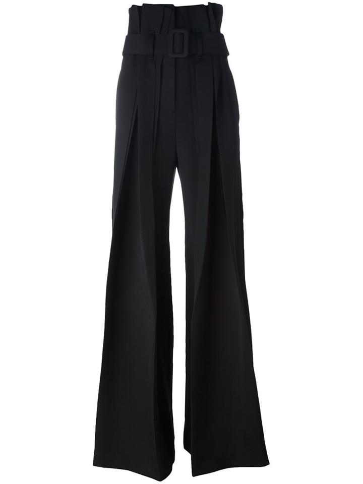 Yang Li High-waisted Palazzo Pants