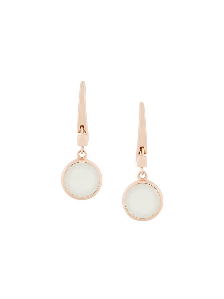 Astley Clarke Mini Round Stilla Earrings - Yellow