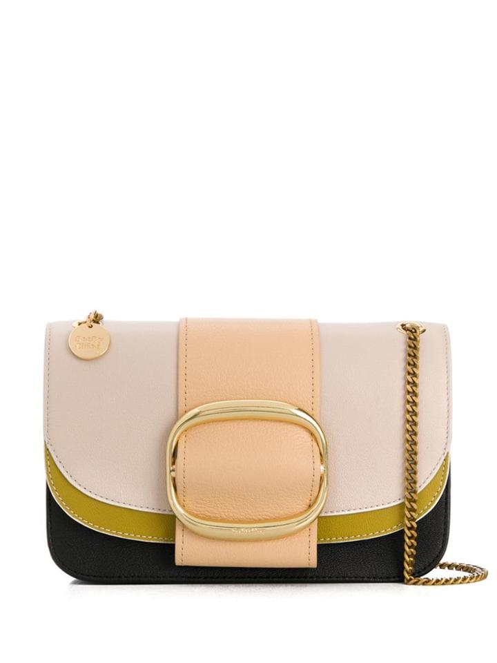 See By Chloé Small Hopper Crossbody Bag - Neutrals
