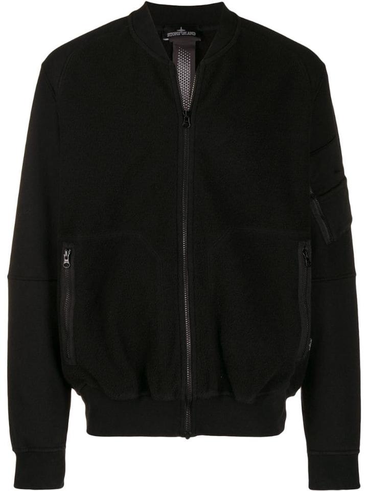 Stone Island Shadow Project Classic Bomber Jacket - Black